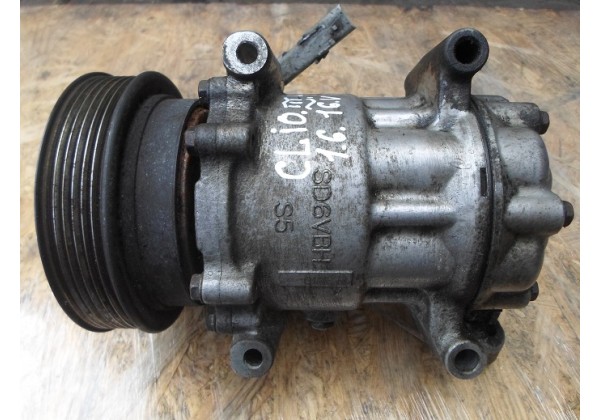 Компресор кондиціонера Renault Kangoo, II, Clio III, Twingo II, Modus 1.2 16V, 1.4 16V, 1.6 16V, 2.0 16V, 1.5 dci, 7711497298, 8200365787, 8200600122, 8200651251, 8200866437, 8200953359, 8200220924, 92600ZW70J